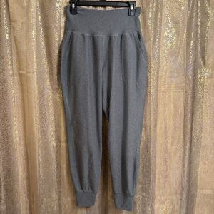 Old Navy Powersoft Go Dry High Waisted Heather Gray Jogger Pants Medium